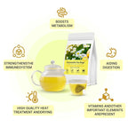 Chamomile Tea Bags, 100% Pure and Natural Chamomile Flower Herbal Tea, Caffeine Free Promote Relaxation & Support Digestion (1 Pack/50 Bags)