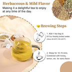 Detox Tea Bags, 50 Teabags Liver Detox Tea, With Milk Thistle Seed, Dandelion Root, Licorice Root, Fennel, Turmeric, Peppermint - Liver Cleansing and Support