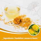 Dandelion Leaf & Root Herbal Tea-Caffeine-free, 50 Teabags