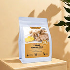 Ginger Tea Bags, 50 Teabags, 2g/bag - Premium Ginger Root Tea Bag - Warm & Spicy - Non-GMO - Caffeine-free - Support Digestion & Boost Immunity
