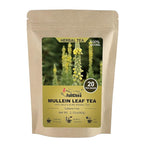 Mullein Leaf Tea Bags, 20 Teabags, 3g/bag For Lungs - Non-GMO - Caffeine-free - Natural Healthy Herbal Tea