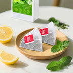 Lemon Balm Tea, 100% Pure & Natural Lemon Balm Leaves Herbal Tea Bags, Promotes Relaxation & Aid In Digestion, Caffeine Free, Non-GMO, Additives Free (1 Pack/50 Bags)
