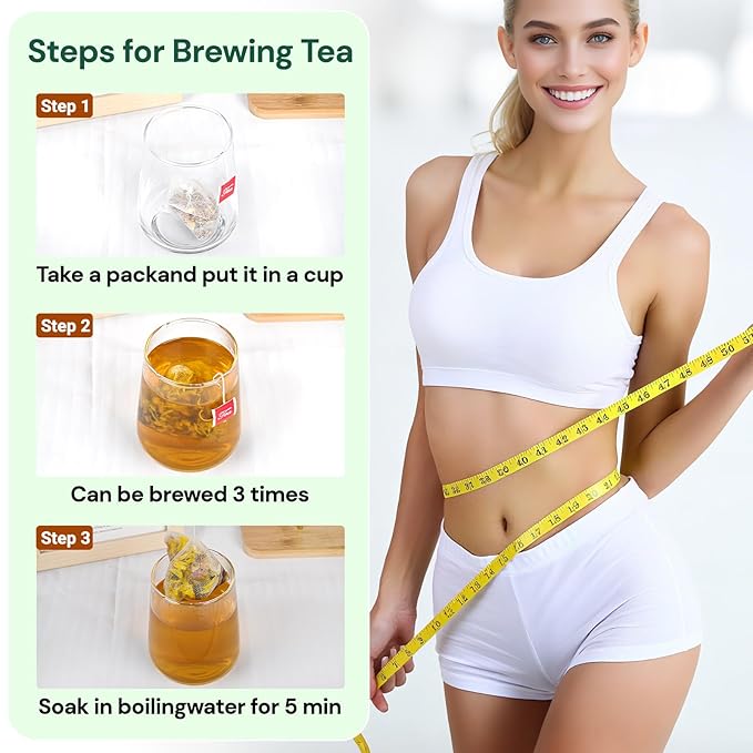 Winter Melon Lotus Leaf Tea, 100% Natural Oil Cleansing Tea, Traditional Chinese Oil Reducing Herbal Teabags for Men & Women, 8 Precious Ingredients Formula (1 Pack/30 Bags)