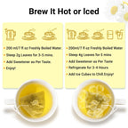 Chamomile Tea Bags, 100% Pure and Natural Chamomile Flower Herbal Tea, Caffeine Free Promote Relaxation & Support Digestion (1 Pack/50 Bags)
