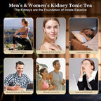 Ginseng Five Treasures Tea Kidney Tea - Ginseng & Mulberry Herbal Teas Natural Chinese Red Date Kidney Cleanse Detox Teas Bag for Men Women, te de riñon Saludable Organica (1 Bag(25PC))